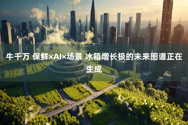 牛千万 保鲜×AI×场景 冰箱增长极的未来图谱正在生成