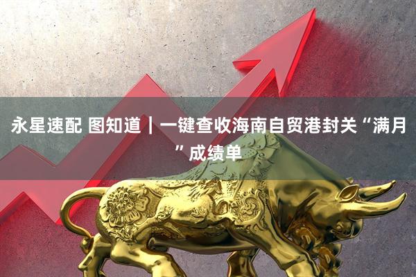 永星速配 图知道｜一键查收海南自贸港封关“满月”成绩单